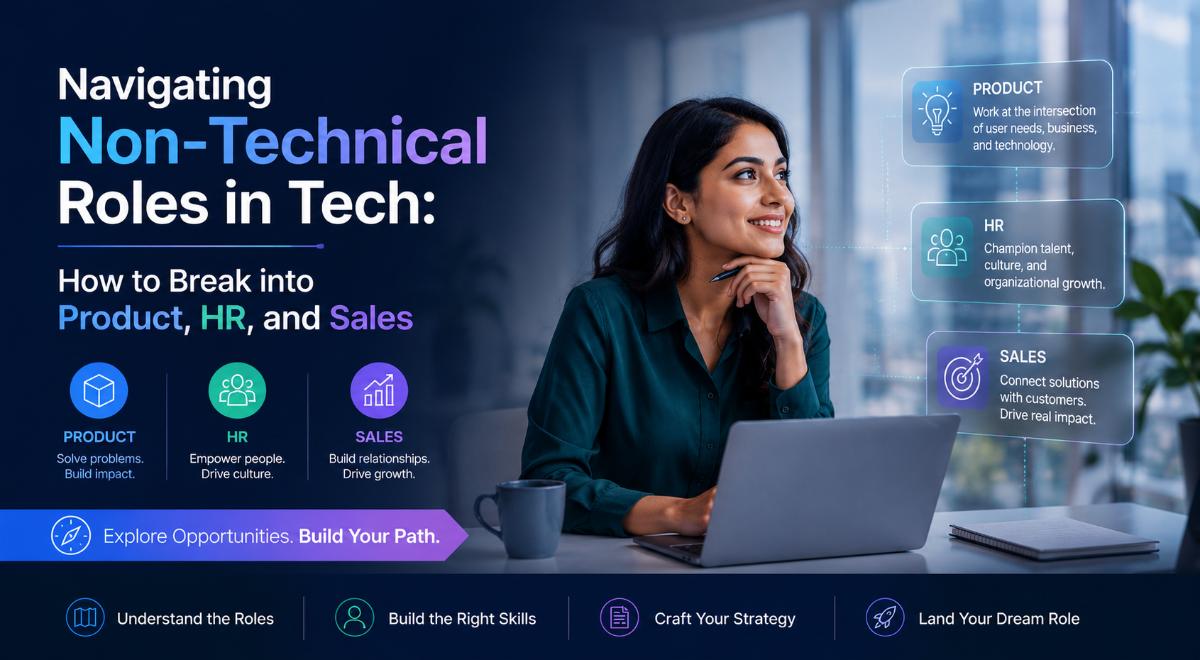 Navigating Non-Technical Roles in Tech: How to Break into Product, HR, and Sales