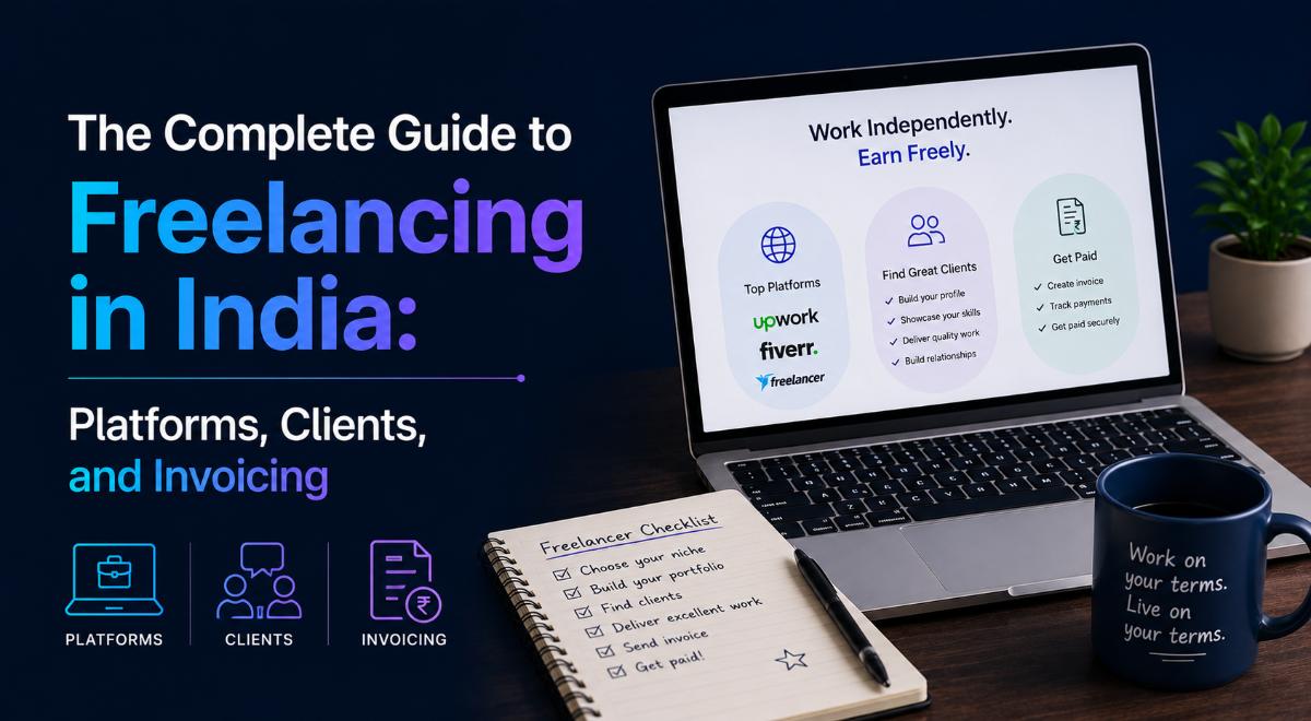 The Complete Guide to Freelancing in India: Platforms, Clients, and Invoicing