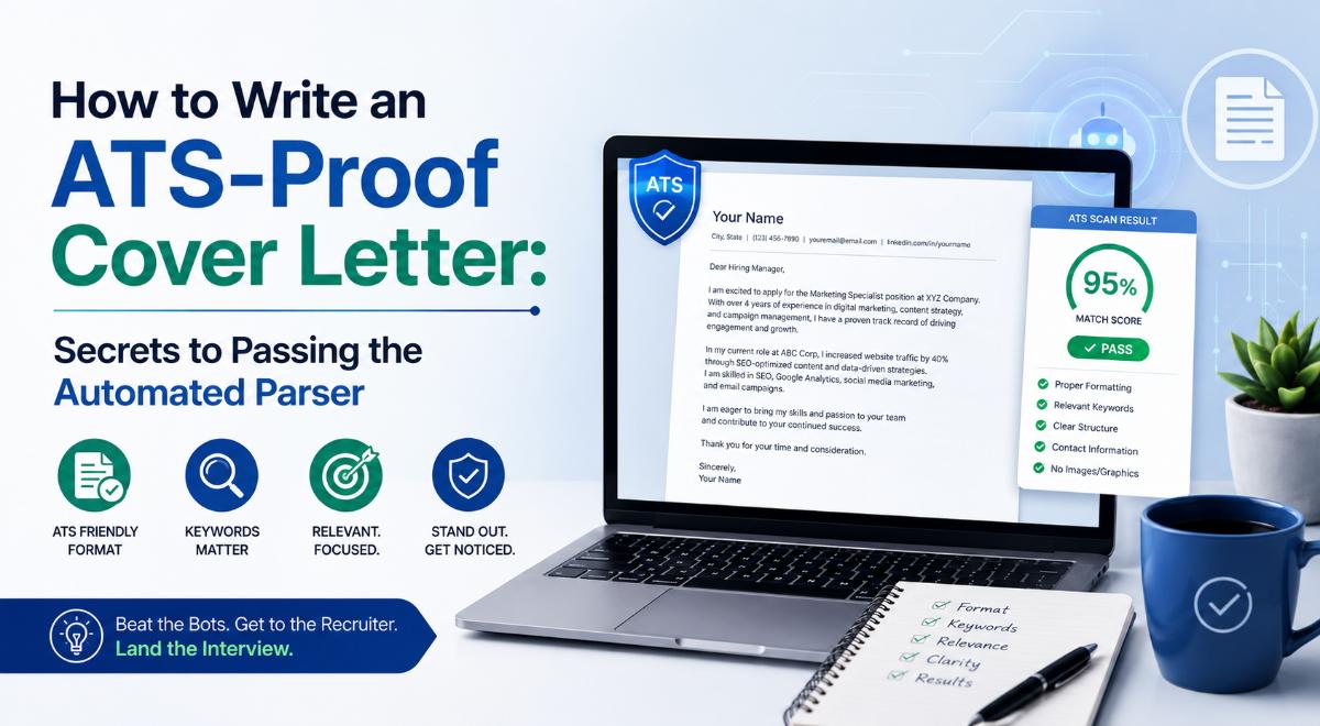 How to Write an ATS-Proof Cover Letter: Secrets to Passing the Automated Parser