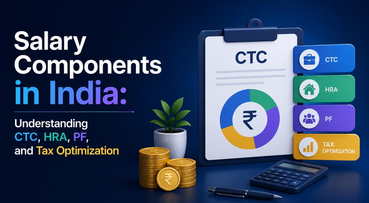 Salary Components in India: Understanding CTC, HRA, PF, and Tax Optimization